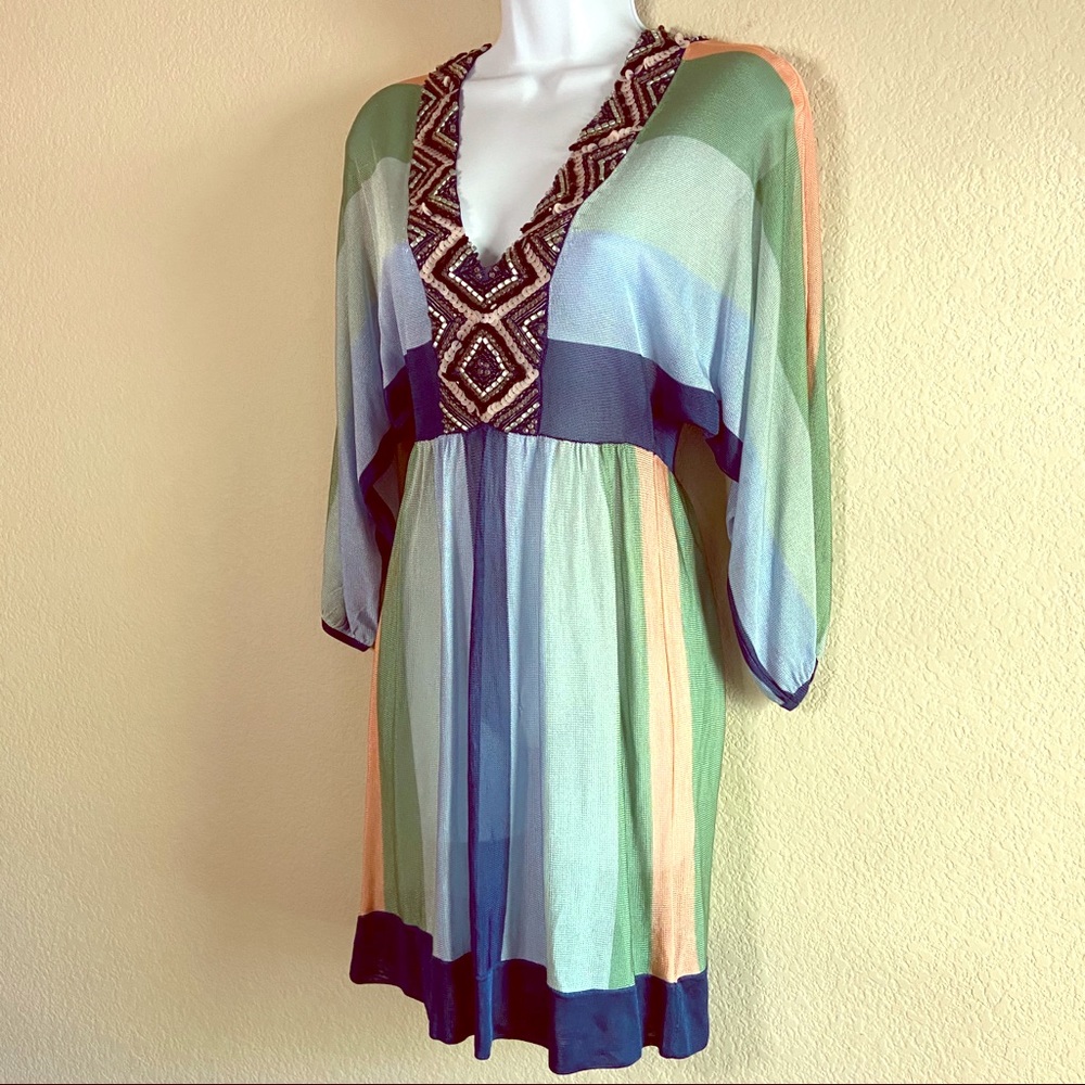 Sheer dress/ coverup by Custo